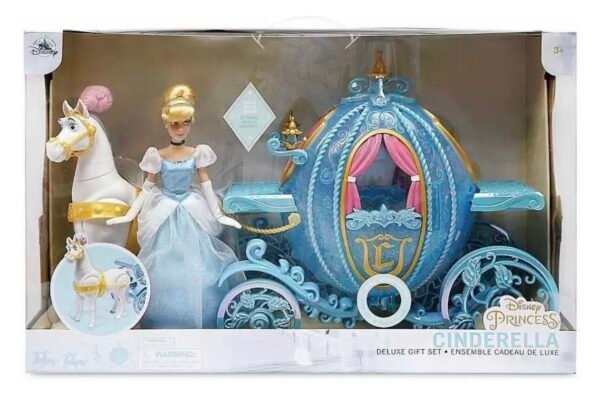 Cenicienta Cinderella  Set Regalo Carruaje Muñeca Disney Store