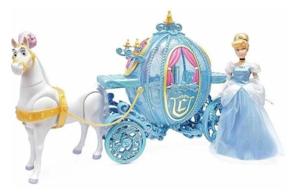 Cenicienta Cinderella  Set Regalo Carruaje Muñeca Disney Store