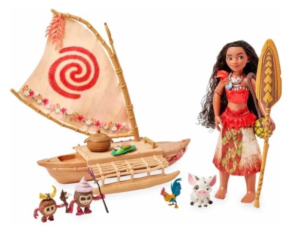 Moana Muñeca Play Set Aventura En el Oceano Disney Store