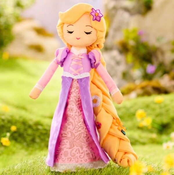 Muñeca peluche Rapunzel 15.º aniversario, Enredados (41 cm) Disney Parks