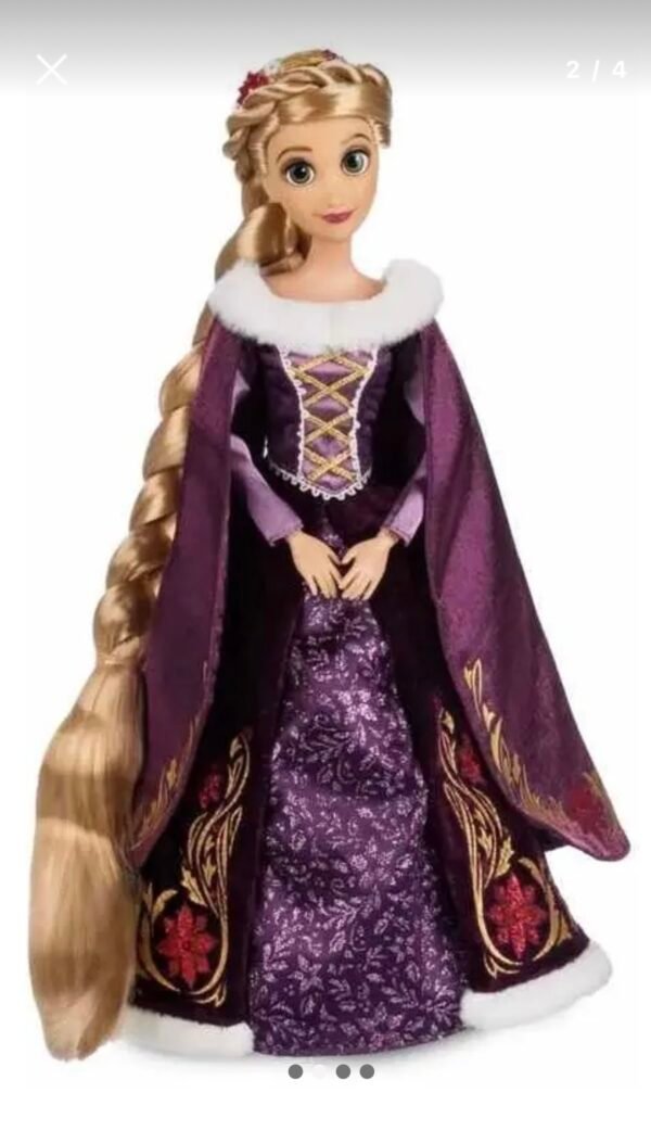Rapunzel Tangled Muñeca 29cm Ed Especial Holiday 2021 Disney store
