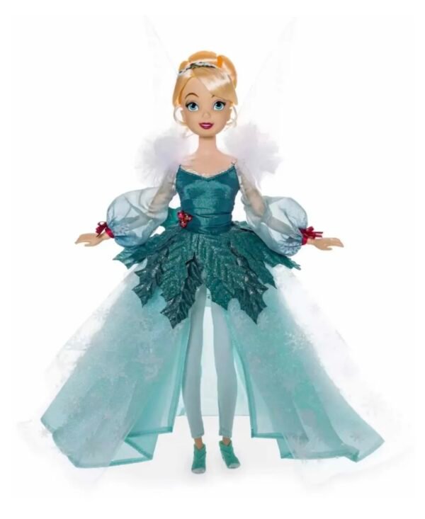 Tinkerbell Muñeca 29cm Navidad Holiday 2022 Ed Especial Disney Store