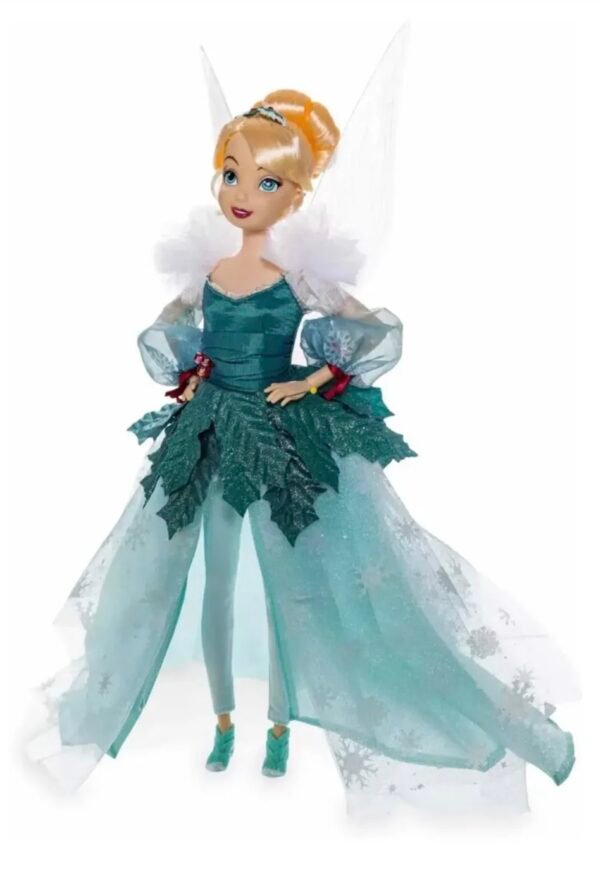Tinkerbell Muñeca 29cm Navidad Holiday 2022 Ed Especial Disney Store